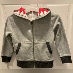 J Crew Crewcuts Full  Zipper Hooded Sweatshirt